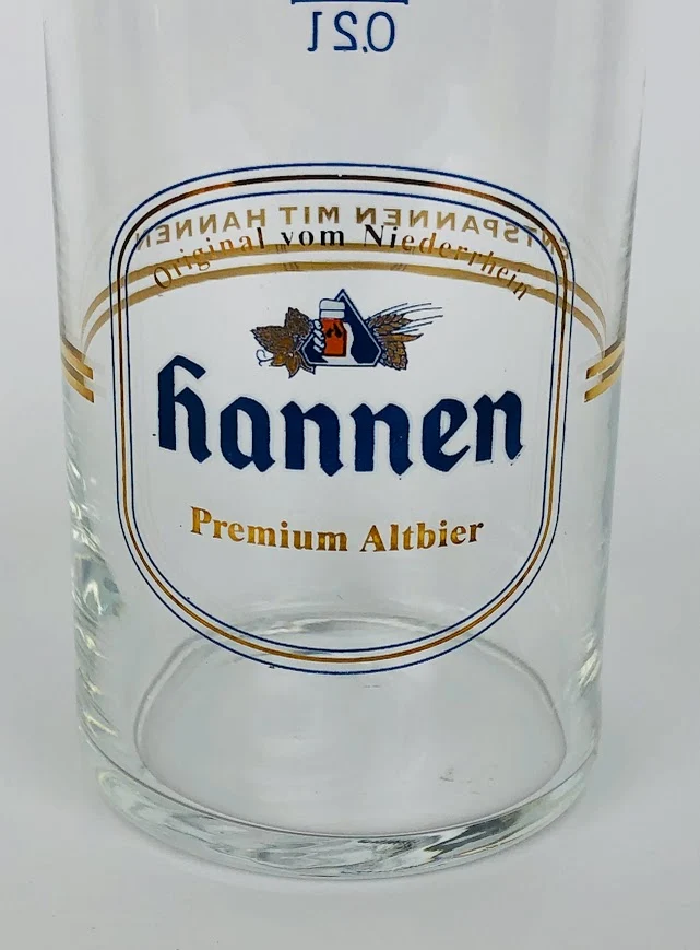 2 x Hannen Alt Gläser 0,2l
