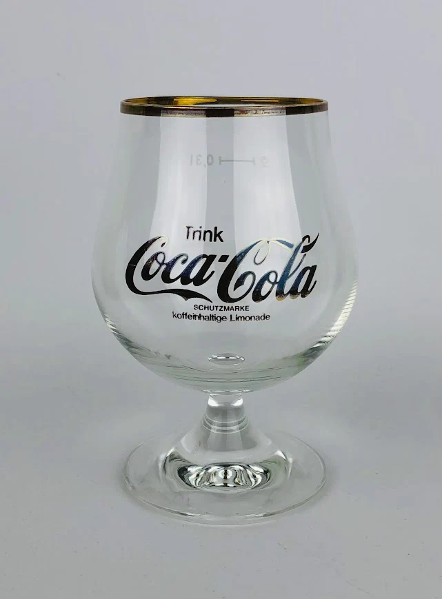 1 x Coca Cola Glas 0,3l / Schwenker Glas