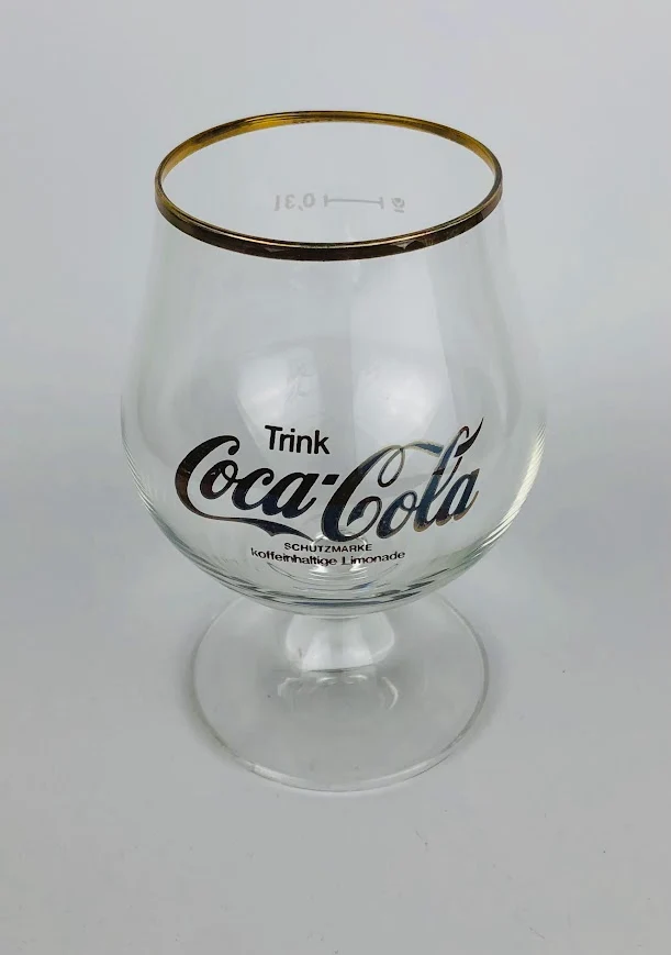 1 x Coca Cola Glas 0,3l / Schwenker Glas