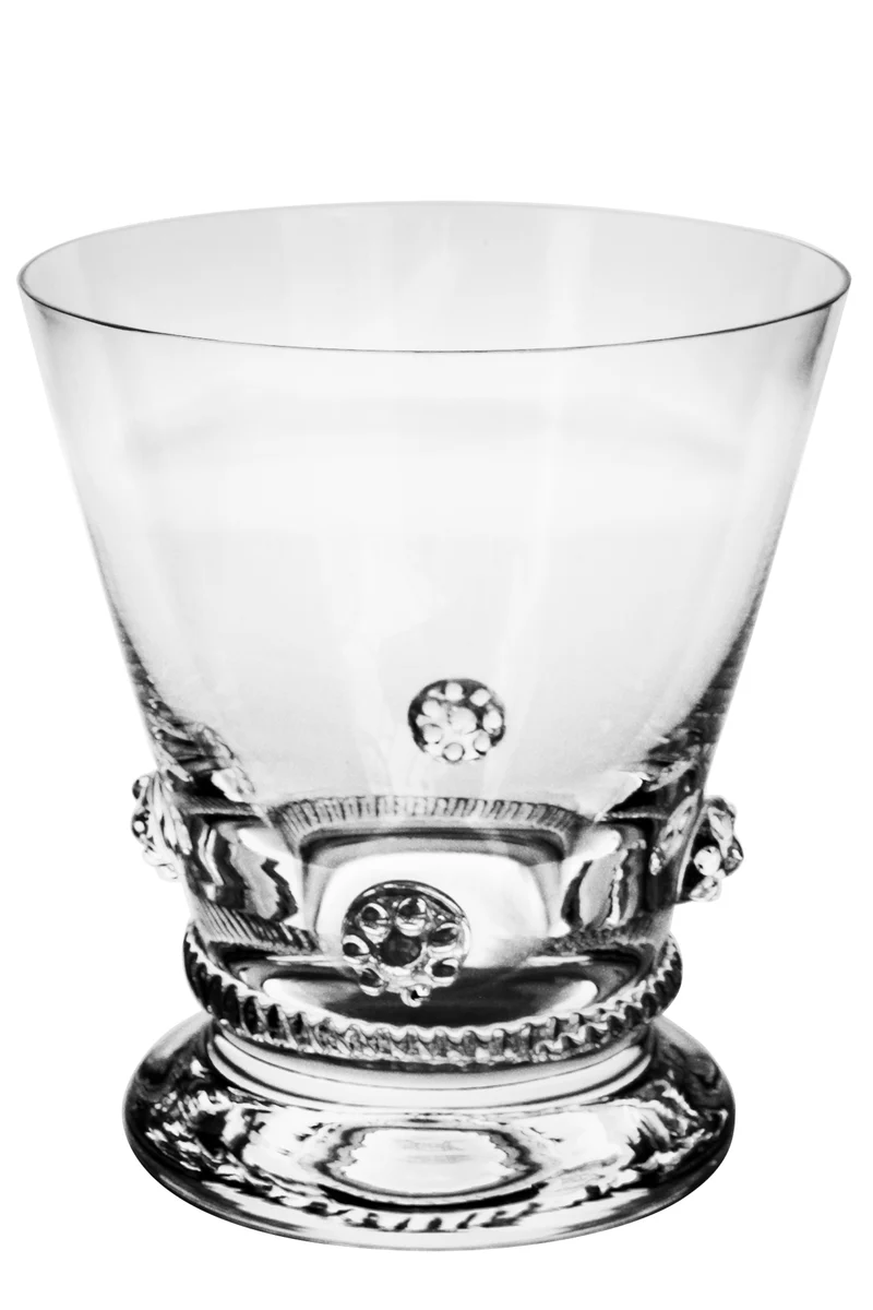 BACCHUS klar, Rosetten & Radlband - Weinbecher 86 mm