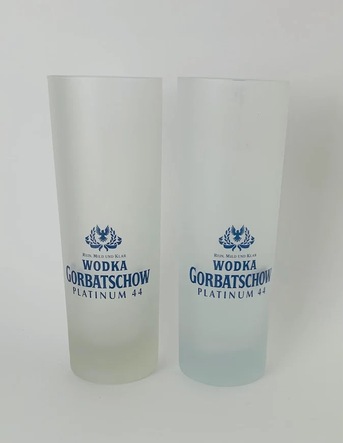 Wodka - Vodka Gorbatschow Longdrink Gläser ( 2er Set ) Ca. 0,3l