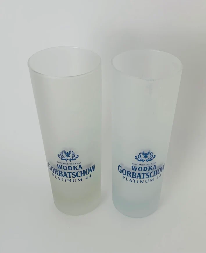 Wodka - Vodka Gorbatschow Longdrink Gläser ( 2er Set ) Ca. 0,3l