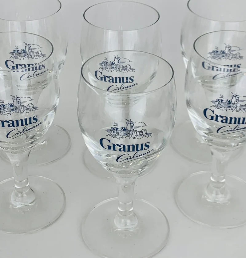 6 x Granus Culinaire Wasser Gläser Ca. 0,15l