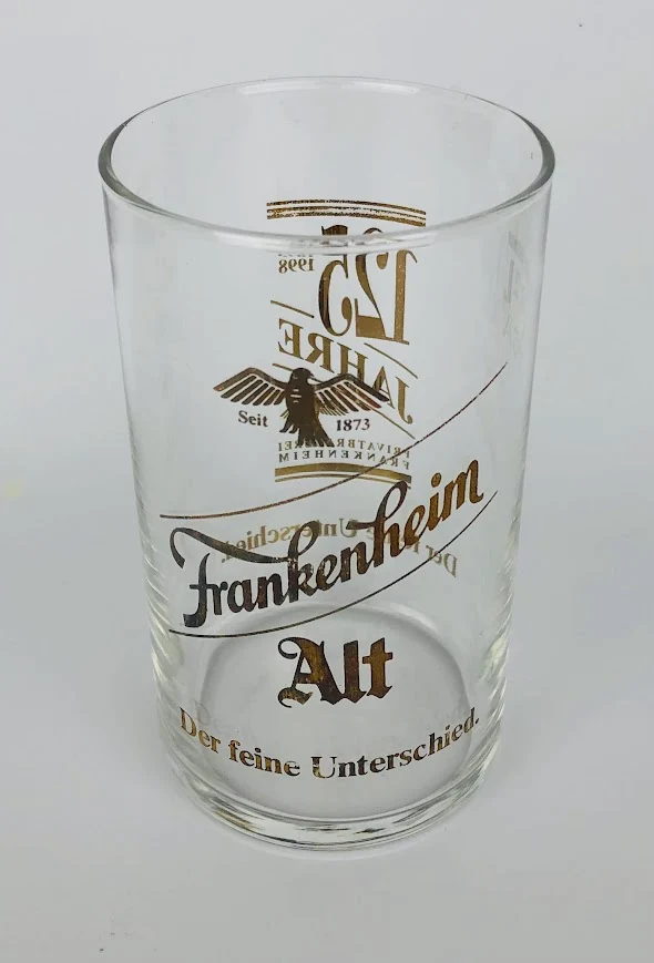 2 x Frankenheim Alt Gläser 0,2l / ( 125 Jahr )
