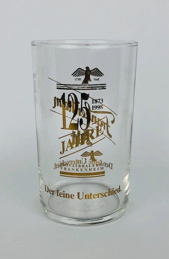 2 x Frankenheim Alt Gläser 0,2l / ( 125 Jahr )