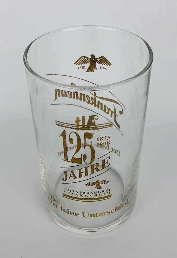 2 x Frankenheim Alt Gläser 0,2l / ( 125 Jahr )
