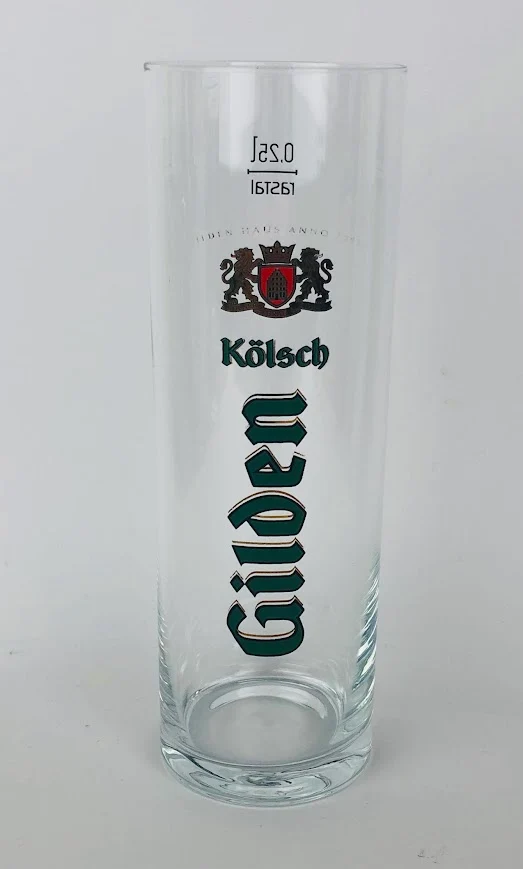 6 x Gilden Kölsch Gläser 0,25l