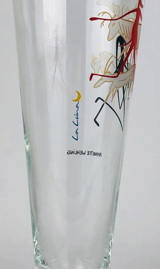 1 x Annette Wehling Glas Ca. 0,5l
