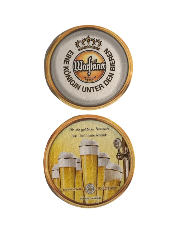 10 X Bierdeckel von Warsteiner