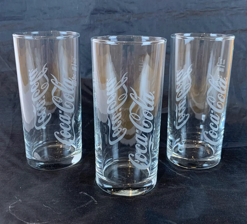 Coca Cola Gläser 0,2l - ( 3er Set )
