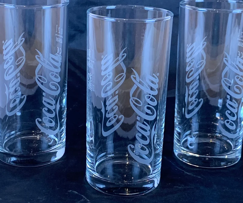 Coca Cola Gläser 0,2l - ( 3er Set )