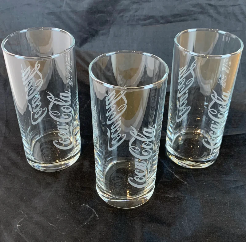 Coca Cola Gläser 0,2l - ( 3er Set )