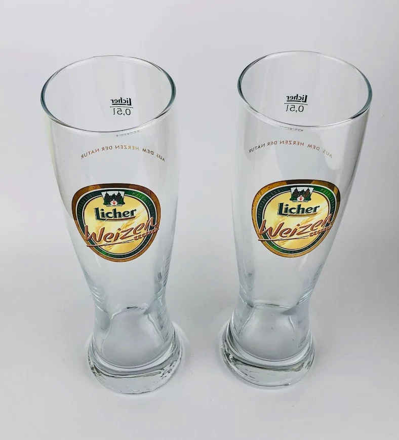 2 x Licher Weizengläser 0,5l