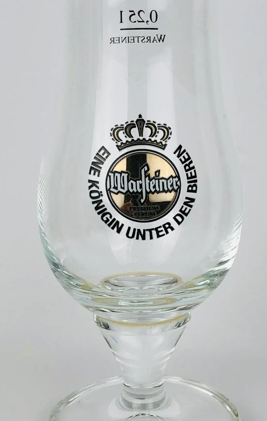 1 x Warsteiner Gläser 0,25l
