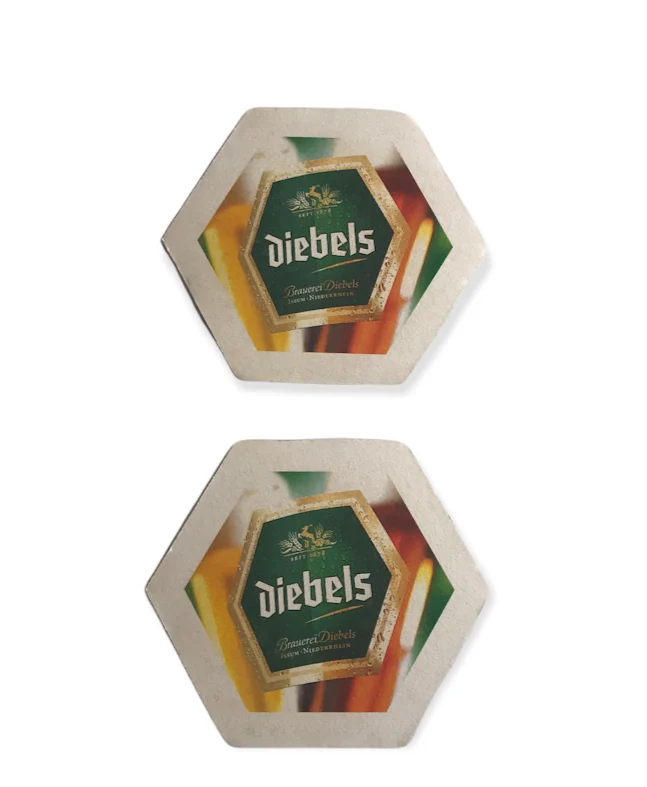 10 X Bierdeckel von Diebels Alt