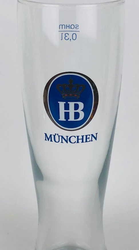 6 x HB München Weizengläser 0,3l