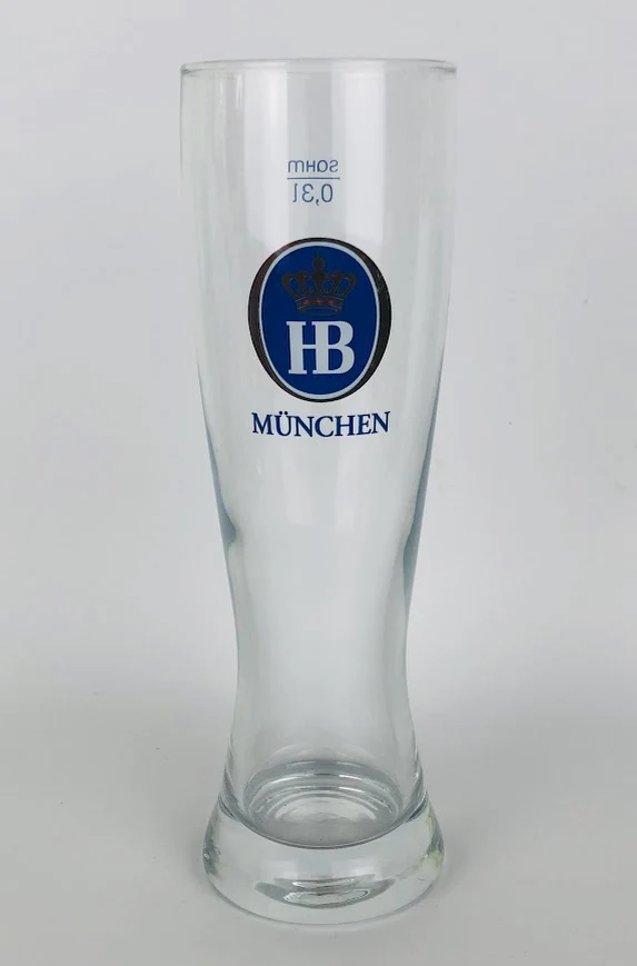 6 x HB München Weizengläser 0,3l
