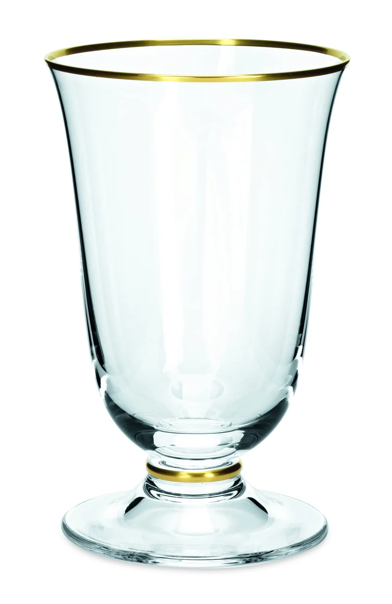 JUWEL klar, Goldrand - Becher 123 mm