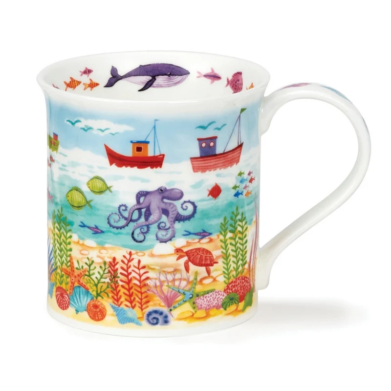 Dunoon Bute Ocean Paradise Fish Boat Mug