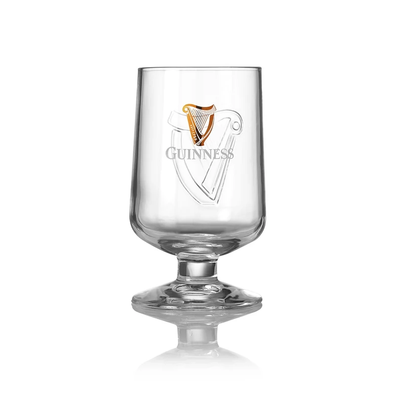 Guinness Embossed Stem Glass 12 Pack