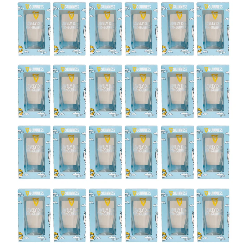 Guinness Summer Collection Lovely Day Pint Glass - 24 Pack