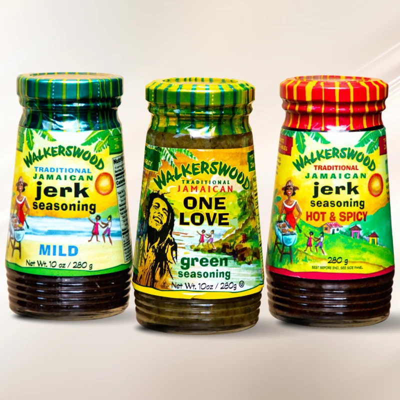 Bundle - Bob Marley Edition – walkerswood Jerk & One Love Green Seasoning