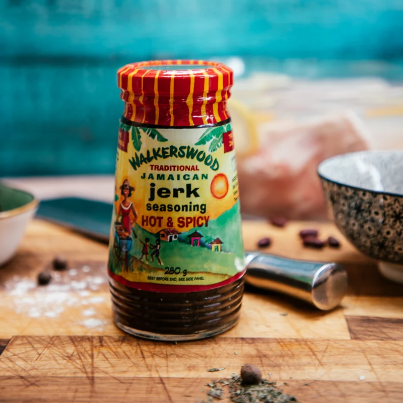 walkerswood Jerk Seasoning Hot & spicy