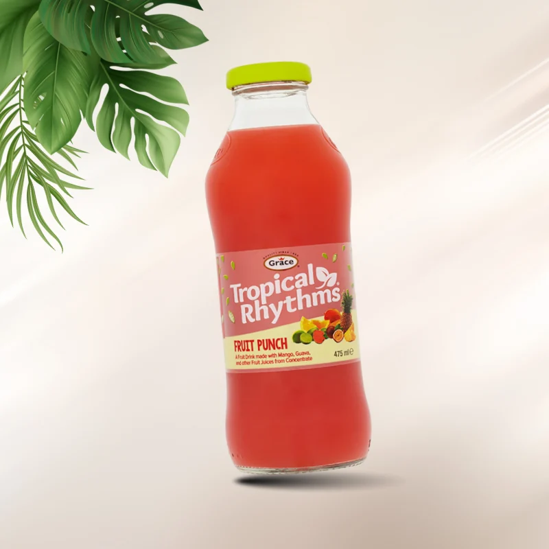 Tropical Rhythms Fruit Punch - 475 ml Tropischer Drink