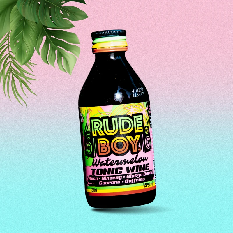 Rude Boy Tonic Watermelon - Dancehall & Soca Partyszenegetränk