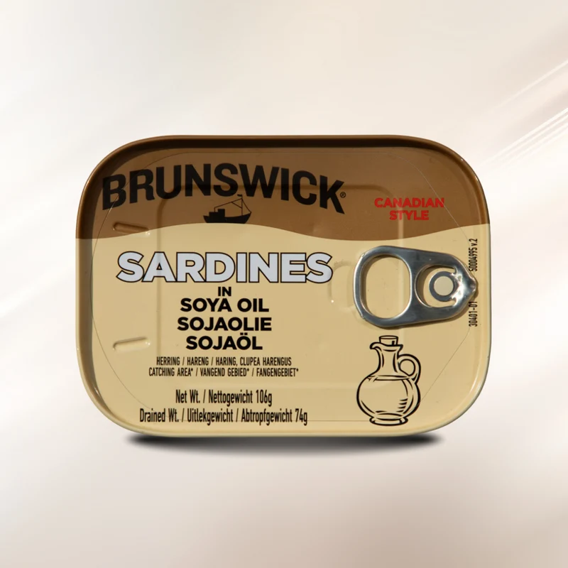 Brunswick Sardinen in Soja Öl