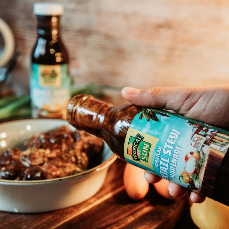 Tropical Sun Jamaican Oxtail Stew Marinade