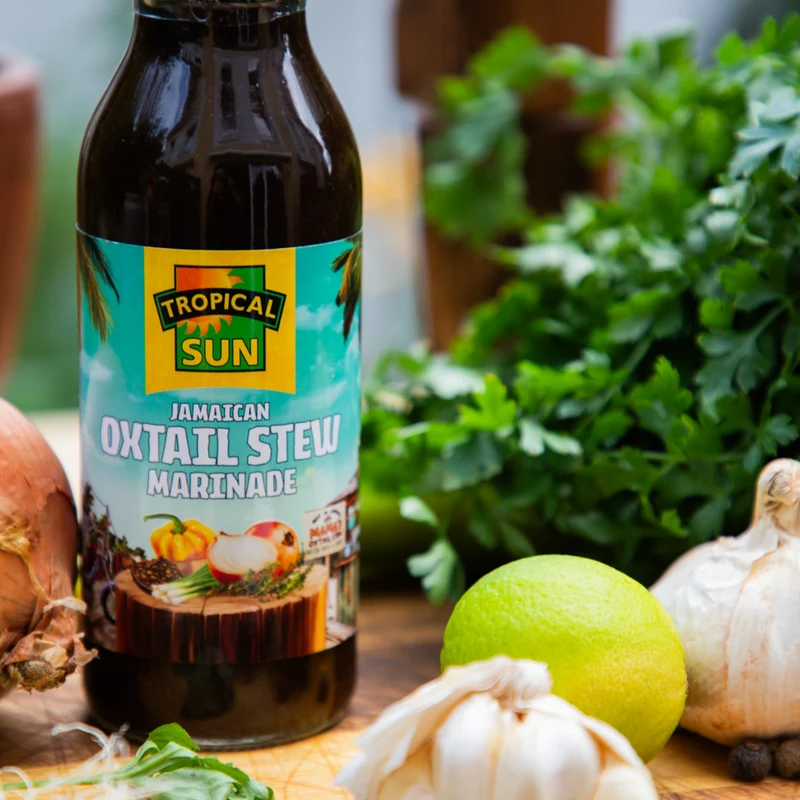 Tropical Sun Jamaican Oxtail Stew Marinade