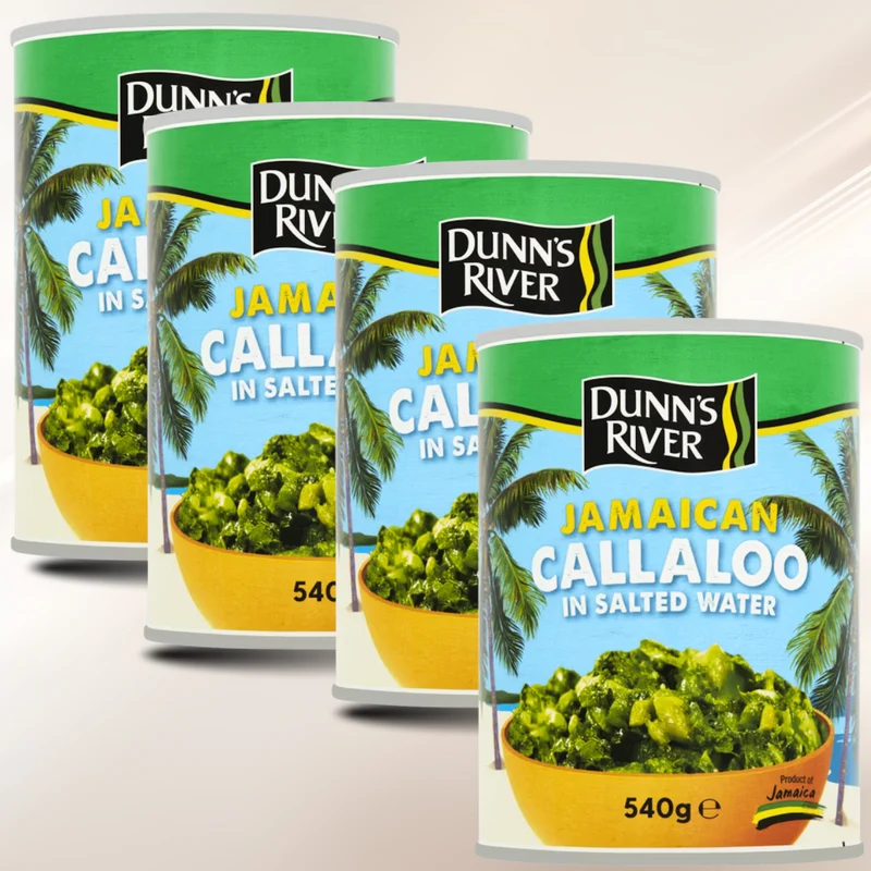Dunn's River Callaloo 4er Bundle - Karibisches Blattgemüse