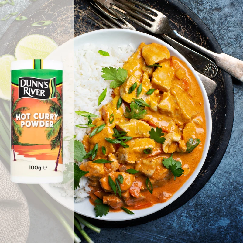 Dunn's River Curry Powder hot - Karibische Currymischung (mittelscharf)