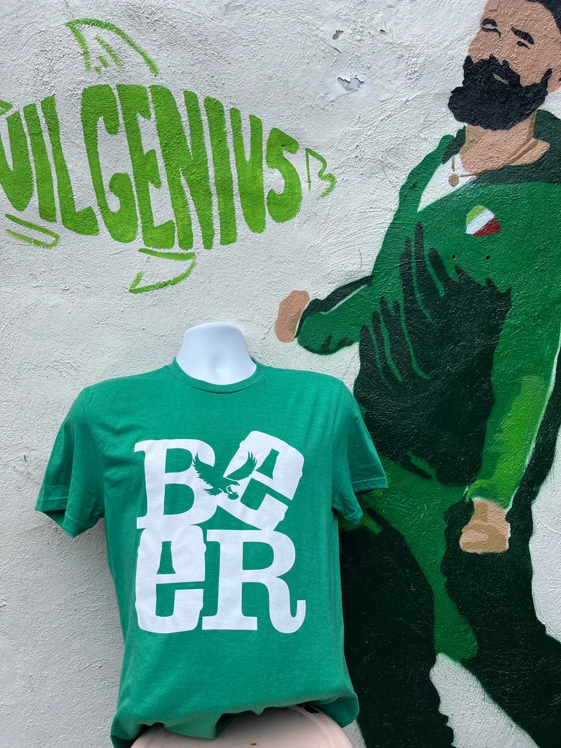 Evil Genius Eagles Beer Shirt