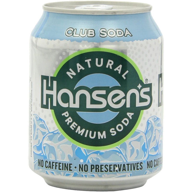 Craft Hansen's Club Soda 8 Ounce Cans