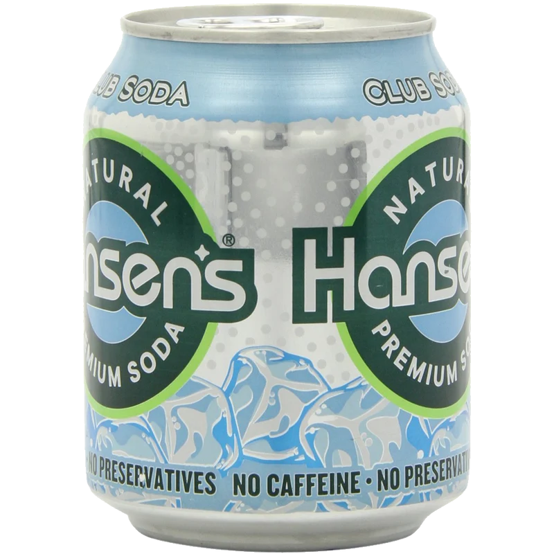 Craft Hansen's Club Soda 8 Ounce Cans