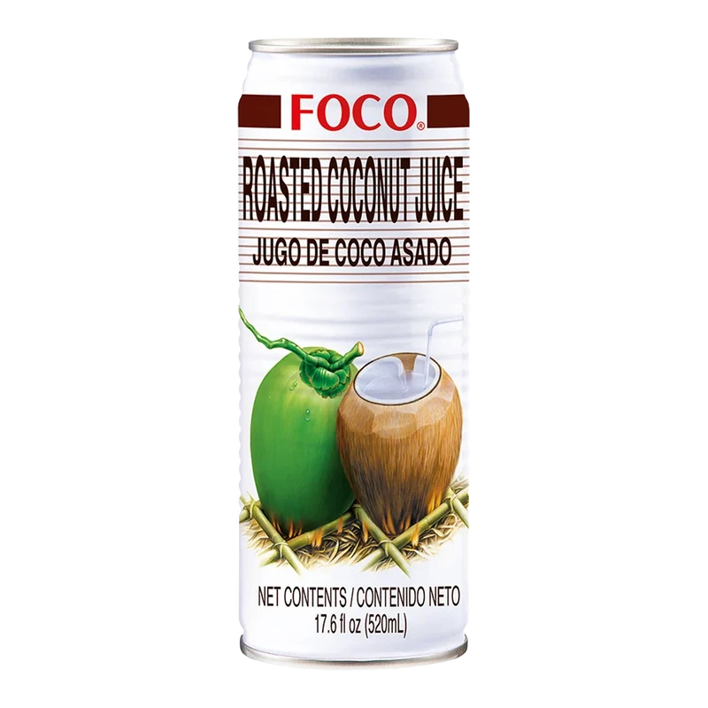 FOCO Kokosnusssaft mit Röstgeschmack 520ML