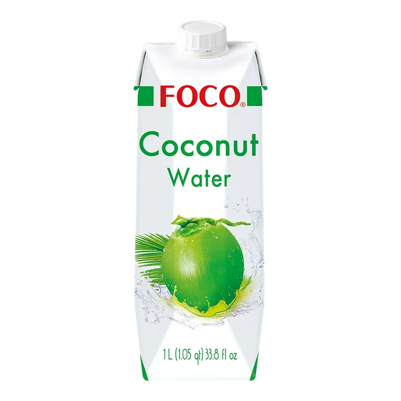 FOCO Kokoswasser pur 100% natürlich 1000ml