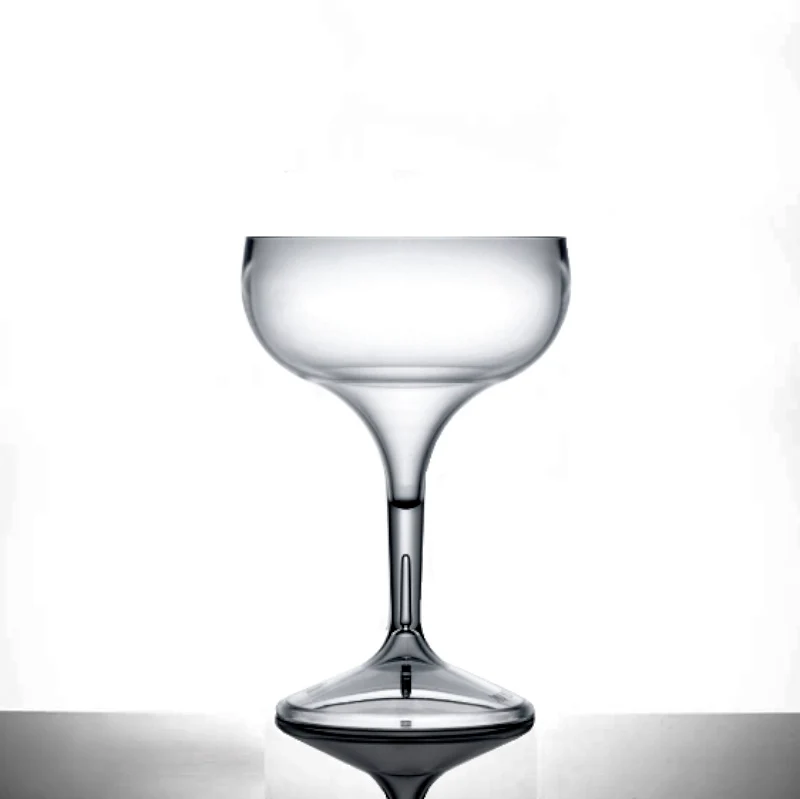 Kunststoffglas Espresso Martini | Coupe Champ. | 2-er Set