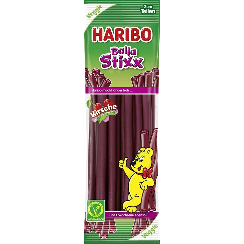 Haribo DE Balla-Balla Sticks Kirsch