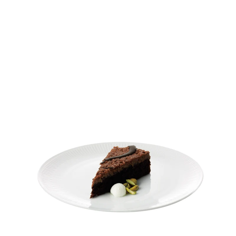 Relief Dessertteller D20 cm 4 Stk. weiß