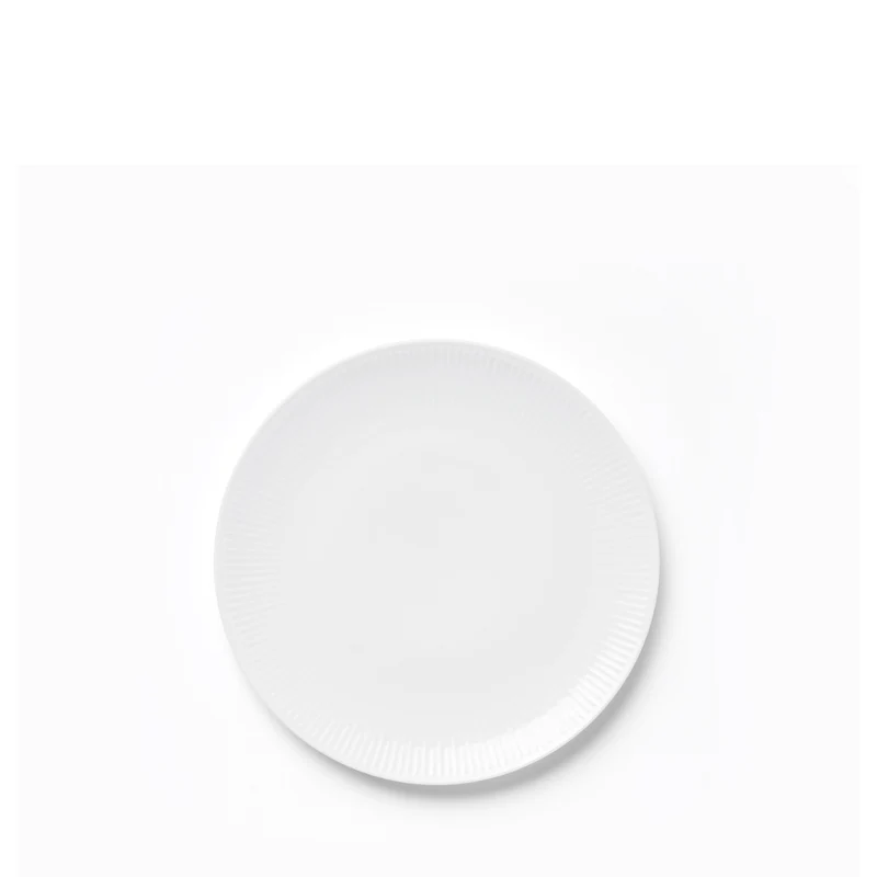 Relief Dessertteller D20 cm 4 Stk. weiß