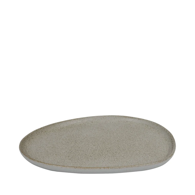 RAW Organic Frühstücksteller sandy beige