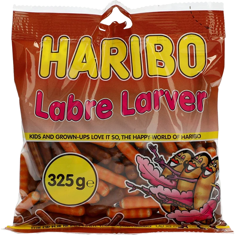 Haribo DK Labre Larver
