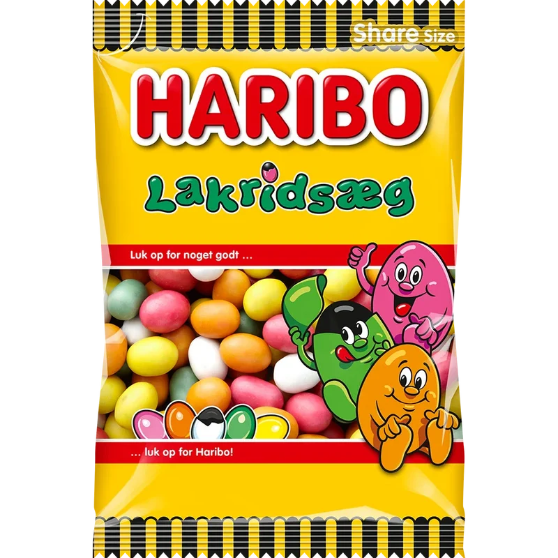 Haribo DK Lakridsæg