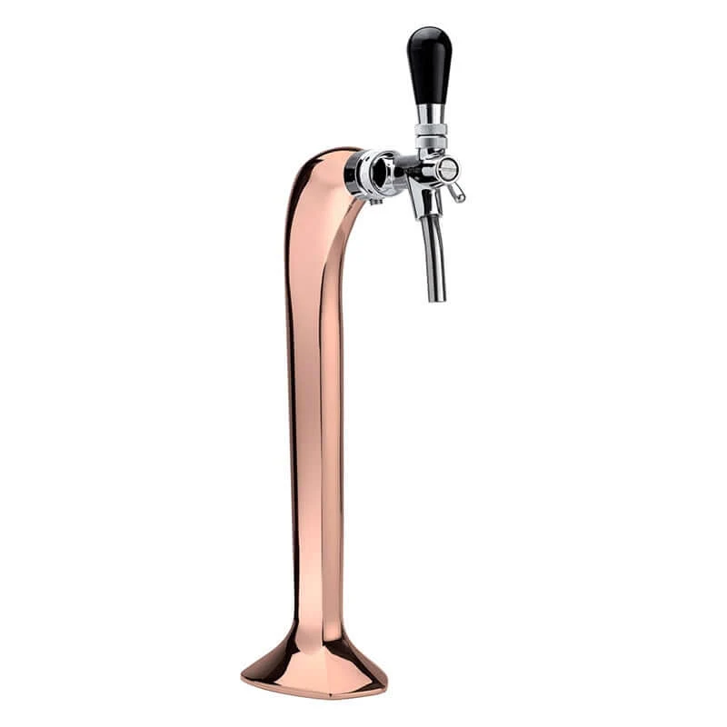 Schanksäule "Giotto" 1 bis 4-leitig, Roségold