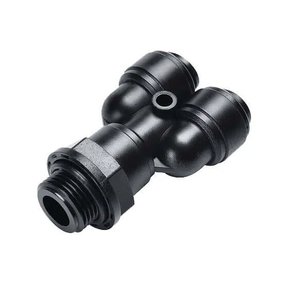 fluidFIT Y-Einschraubverschraubung - drehbar (BSP, G-Gewinde)