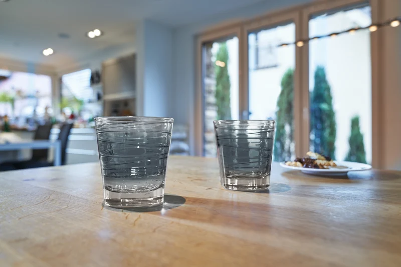 Trinkglas VARIO STRUTTURA 250 ml anthrazit 6er-Set