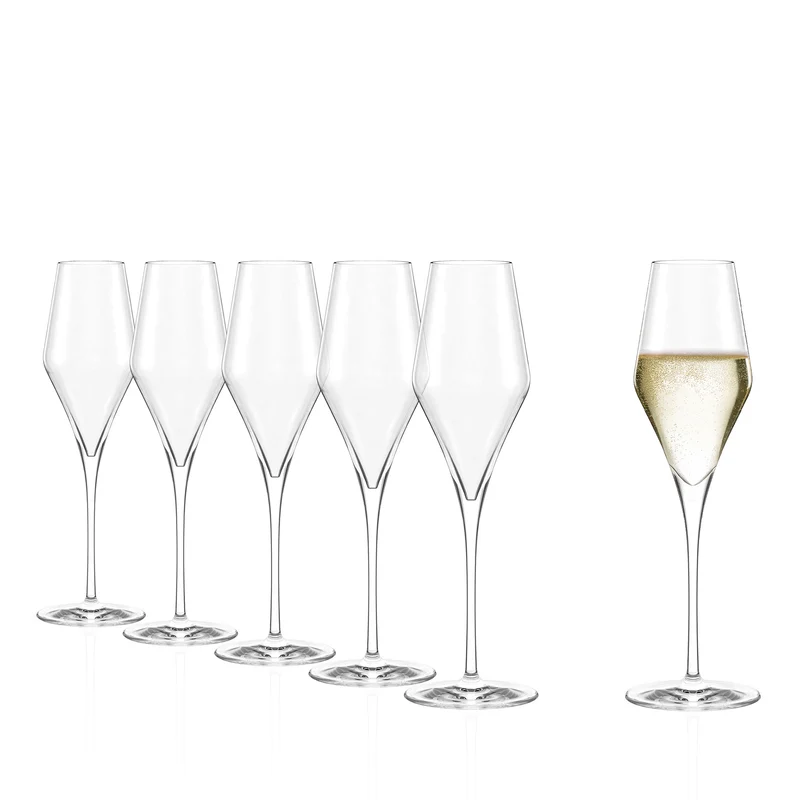 Quatrophil Champagnerglas 290 ml 6 Stück